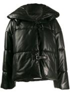 Barbara Bui Buckled Padded Jacket - Black