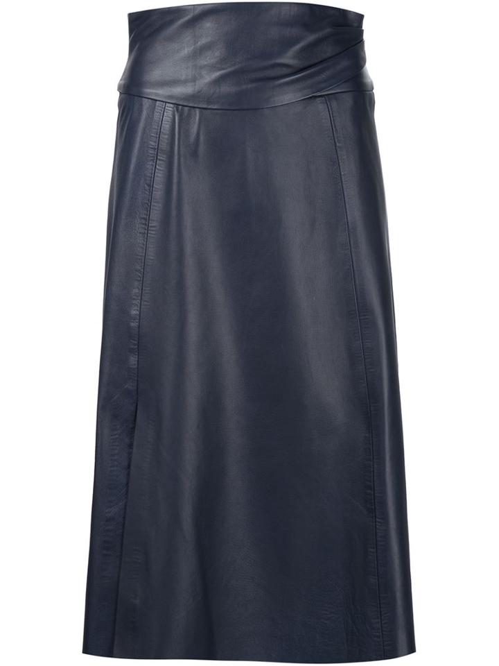 Martin Grant High-waisted Mid-length Skirt