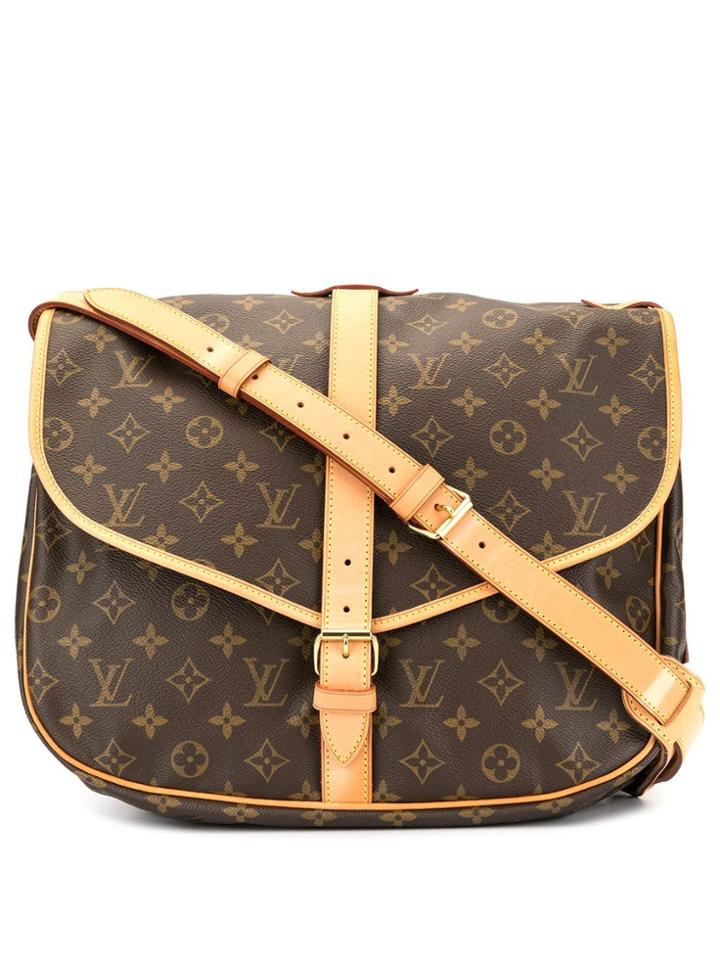 Louis Vuitton Pre-owned Saumur 35 Shoulder Bag - Brown
