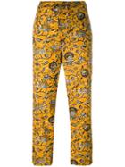 Isabel Marant Étoile 'alka' Trousers, Women's, Size: 40, Yellow/orange, Cotton