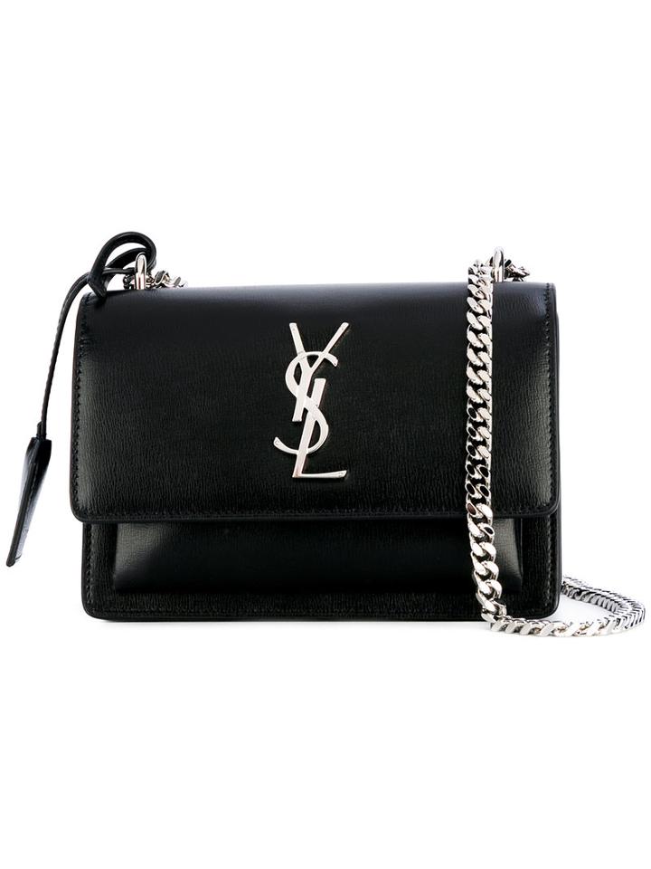 Saint Laurent - Monogram Shoulder Bag - Women - Leather/nappa Leather - One Size, Black, Leather/nappa Leather