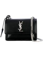 Saint Laurent - Monogram Shoulder Bag - Women - Leather/nappa Leather - One Size, Black, Leather/nappa Leather