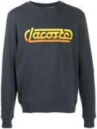 Lacoste Live Printed Logo Sweater - Blue