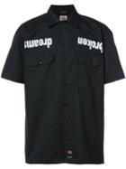 Midnight Studios - Broken Dreams Work Shirt - Men - Cotton/polyester - M, Black, Cotton/polyester