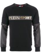 Plein Sport - Logo Sweater - Men - Cotton/polyester - M, Black, Cotton/polyester