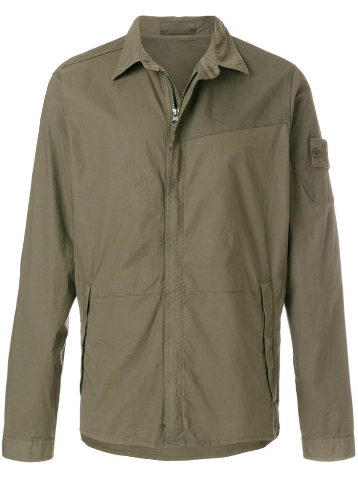 Stone Island Shirt Jacket - Green