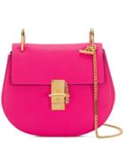 Chloé Drew Shoulder Bag - Pink