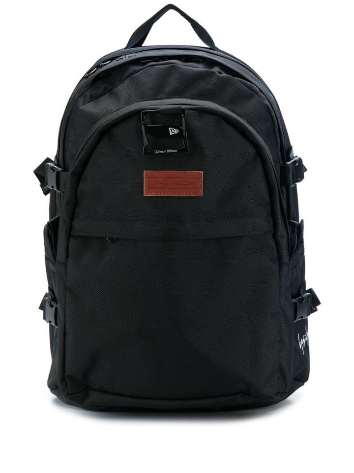 Yohji Yamamoto Logo Patch Backpack - Black