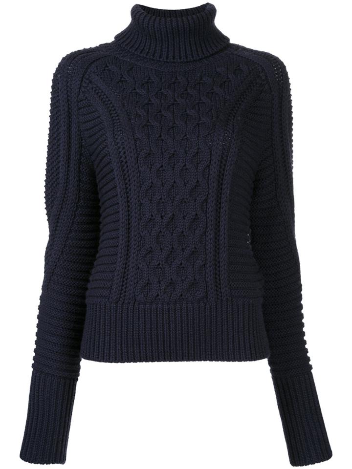 Mary Katrantzou Roll Neck Sweater - Blue