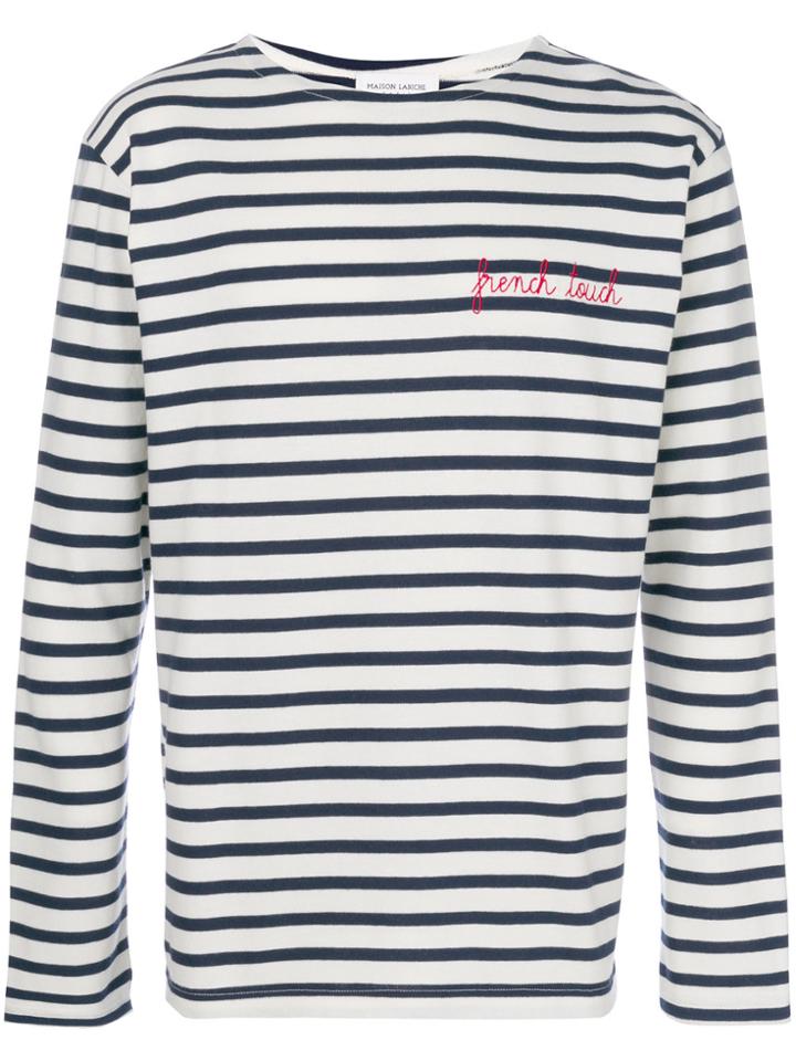 Balmain Stars And Stripes Jumper - Black