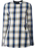 Msgm Checked Blouse