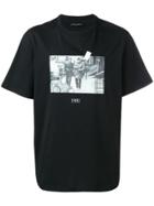 Throwback. Donnie Print T-shirt - Black