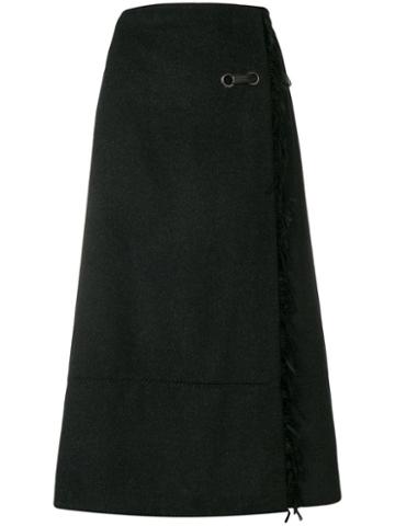 Paco Rabanne Pre-owned Wrap-around A-line Skirt - Grey