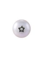 Carolina Bucci 'superstellar' Pearl And Diamond Stud Earring, Women's, White