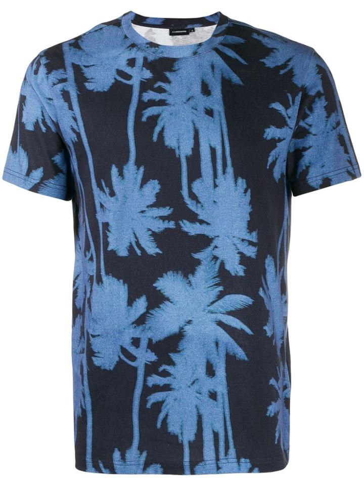 J.lindeberg Silo Printed T-shirt - Blue