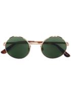 Classic Sl 136 Zero Sunglasses - Men - Metallic (grey) Fibre - One Size, Metallic Fibre, Saint Laurent