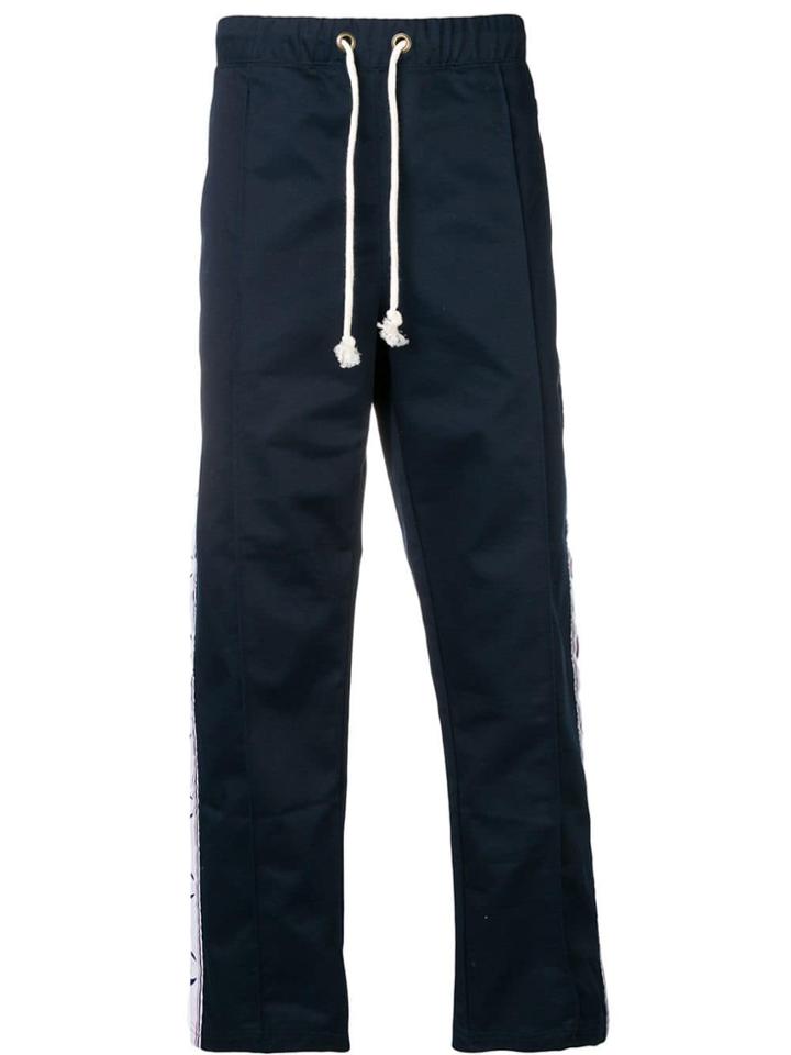 Champion Logo Trimmed Track Trousers - Blue