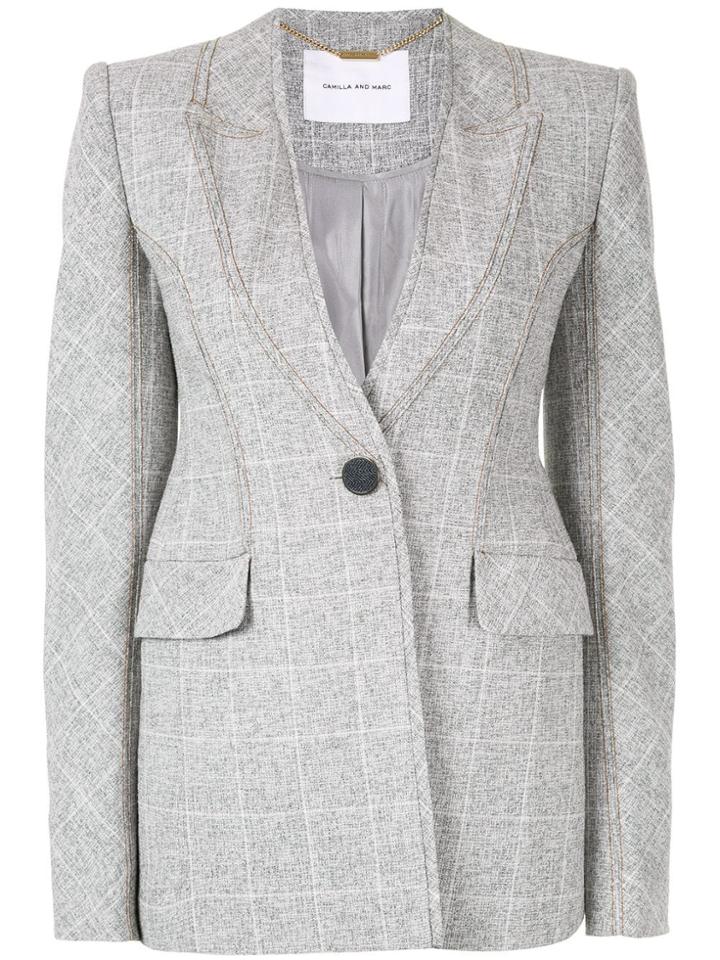 Camilla And Marc Saros Blazer - Grey