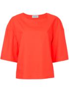 Lemaire Poplin Top - Red