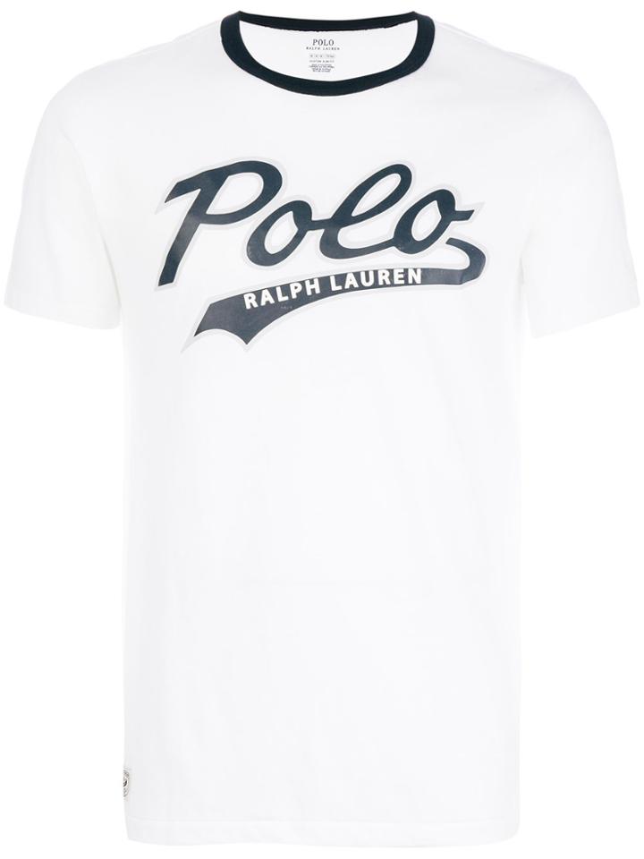 Polo Ralph Lauren Logo Print T-shirt - White