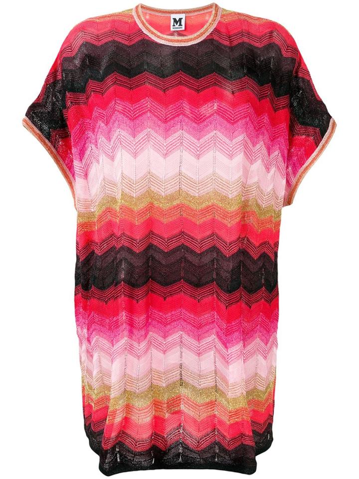 M Missoni Oversized Fit Jumper - Pink