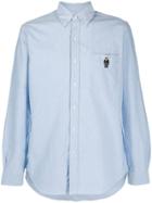Ralph Lauren Embroidered Teddy Bear Shirt - Blue