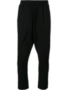 Private Stock Slim-fit Cropped Trousers - Black