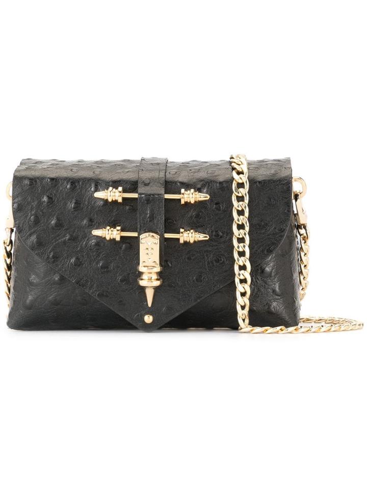 Okhtein Roman Crossbody Bag - Black