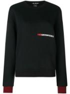 Pinko Logo Print Sweatshirt - Black