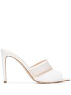Chloe Gosselin Panelled Mules - White