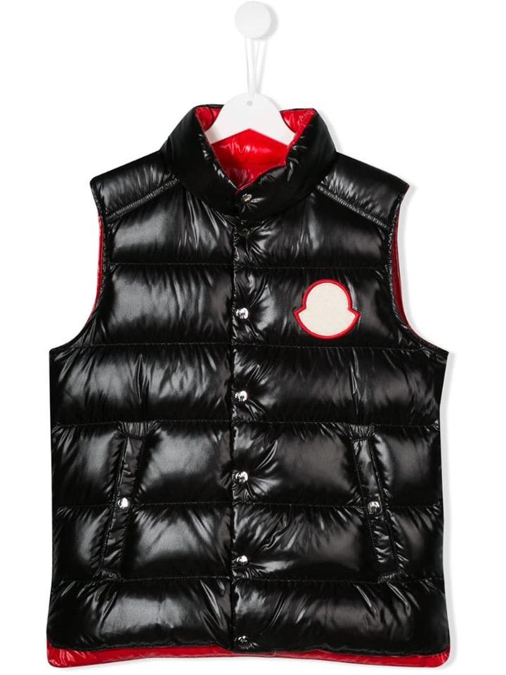 Moncler Kids Teen Padded Gilet - Black