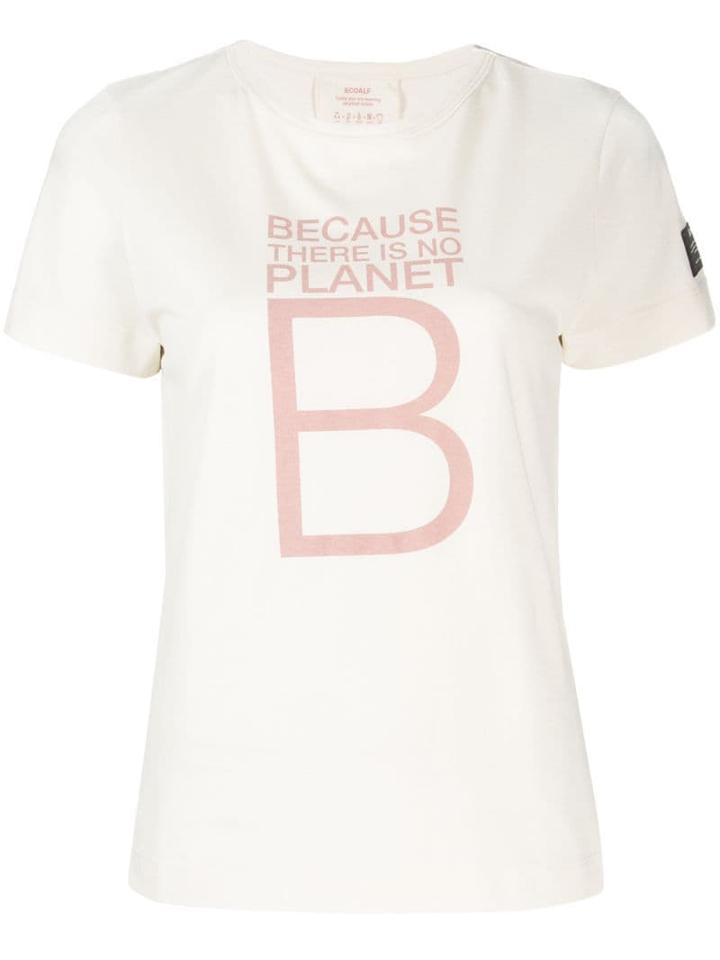 Ecoalf Printed T-shirt - Neutrals