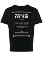 Versace Jeans Logo Plaque T-shirt - 899 Black