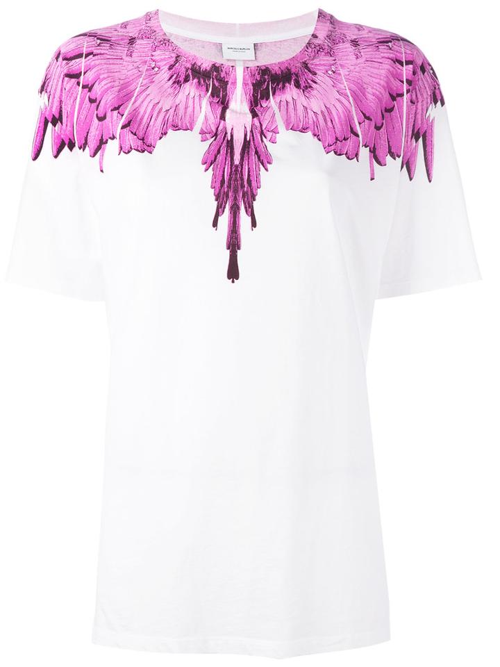 Marcelo Burlon County Of Milan - 'narela' T-shirt - Women - Cotton - Xs, White, Cotton