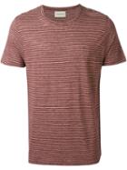 Oliver Spencer 'harper' Fine Stripe T- Shirt