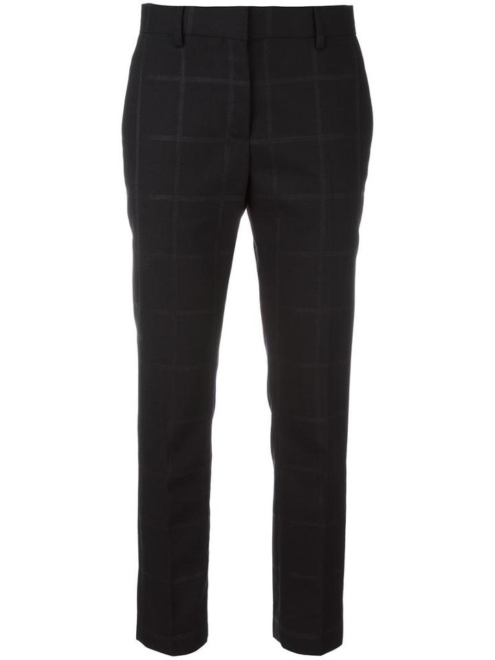 Paul Smith Cropped Trousers, Women's, Size: 42, Black, Wool