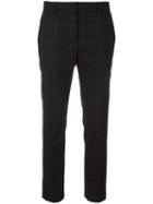 Paul Smith Cropped Trousers, Women's, Size: 42, Black, Wool
