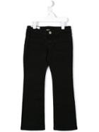 Dondup Kids 'morrison' Flared Jeans, Girl's, Size: 12 Yrs, Black