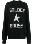 Golden Goose Star Logo Sweatshirt - Black