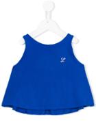 Lapin House - Rhinestone Logo Tank Top - Kids - Spandex/elastane/viscose - 10 Yrs, Girl's, Blue