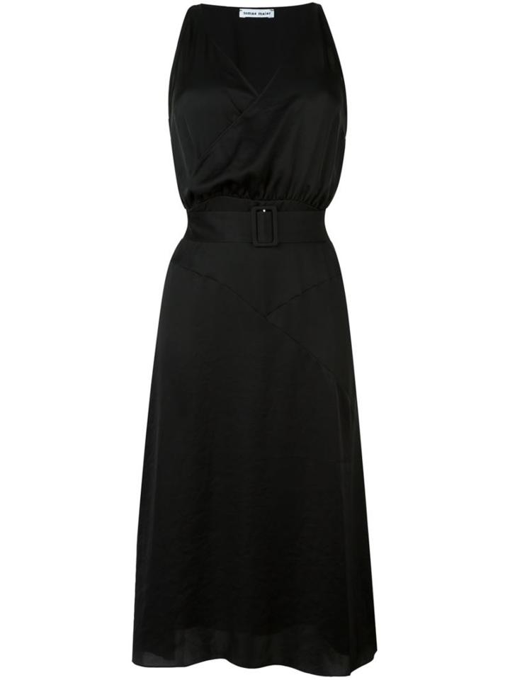Tomas Maier V-neck Dress