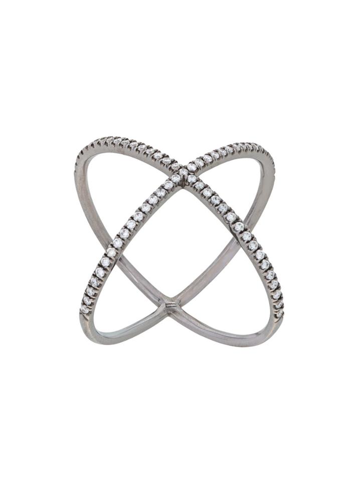 Eva Fehren X Ring - Metallic