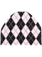 Maison Michel - Diamond Embroidered Beanie Hat - Women - Wool - One Size, Pink/purple, Wool