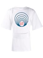 Gmbh Harness Strap Logo T-shirt - White