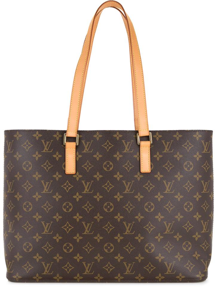 Louis Vuitton Vintage Luco Tote - Brown