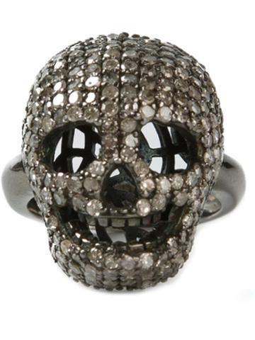 Christian Koban 'skull' Diamond Ring