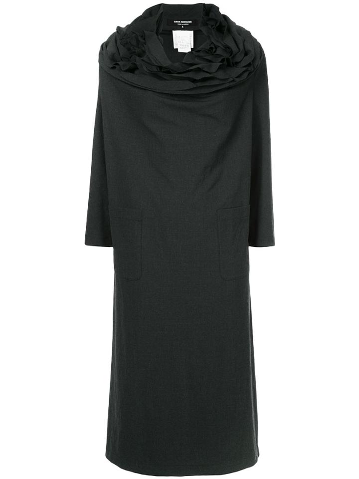 Junya Watanabe Comme Des Garçons Vintage Ruffled Collar Dress - Black