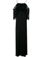 Ginger & Smart - Recollection Gown Dress - Women - Nylon/rayon - 10, Black, Nylon/rayon