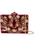 Oscar De La Renta Rogan Minaudiere Bag - Red