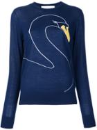 Victoria Victoria Beckham Swan Sweater - Blue
